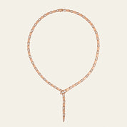 BVLGARI Serpenti Viper Necklace 353037 in Rose Gold