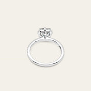 Cushion Cut Diamond White Gold Engagement Ring