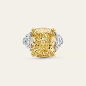 Fancy Intense Yellow Diamond Engagement Ring