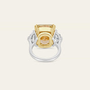 Fancy Intense Yellow Diamond Engagement Ring