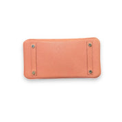 Hermès Terre Cuite Birkin 25 Ostrich Palladium Hardware