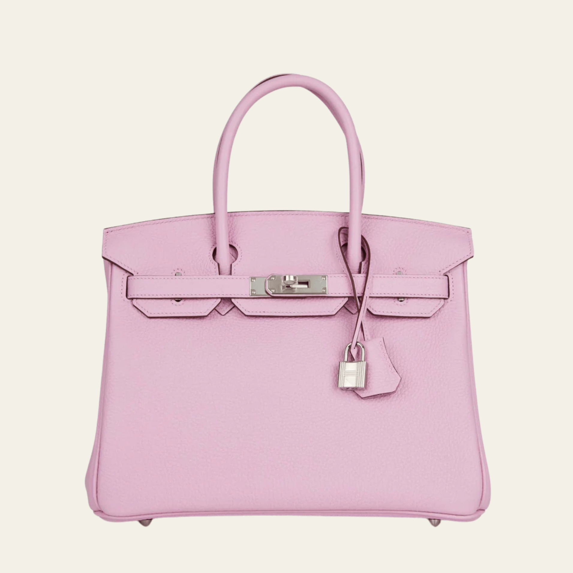 Hermès Birkin 30 Mauve Sylvestre – Pink Birkin Bag Epsom Palladium