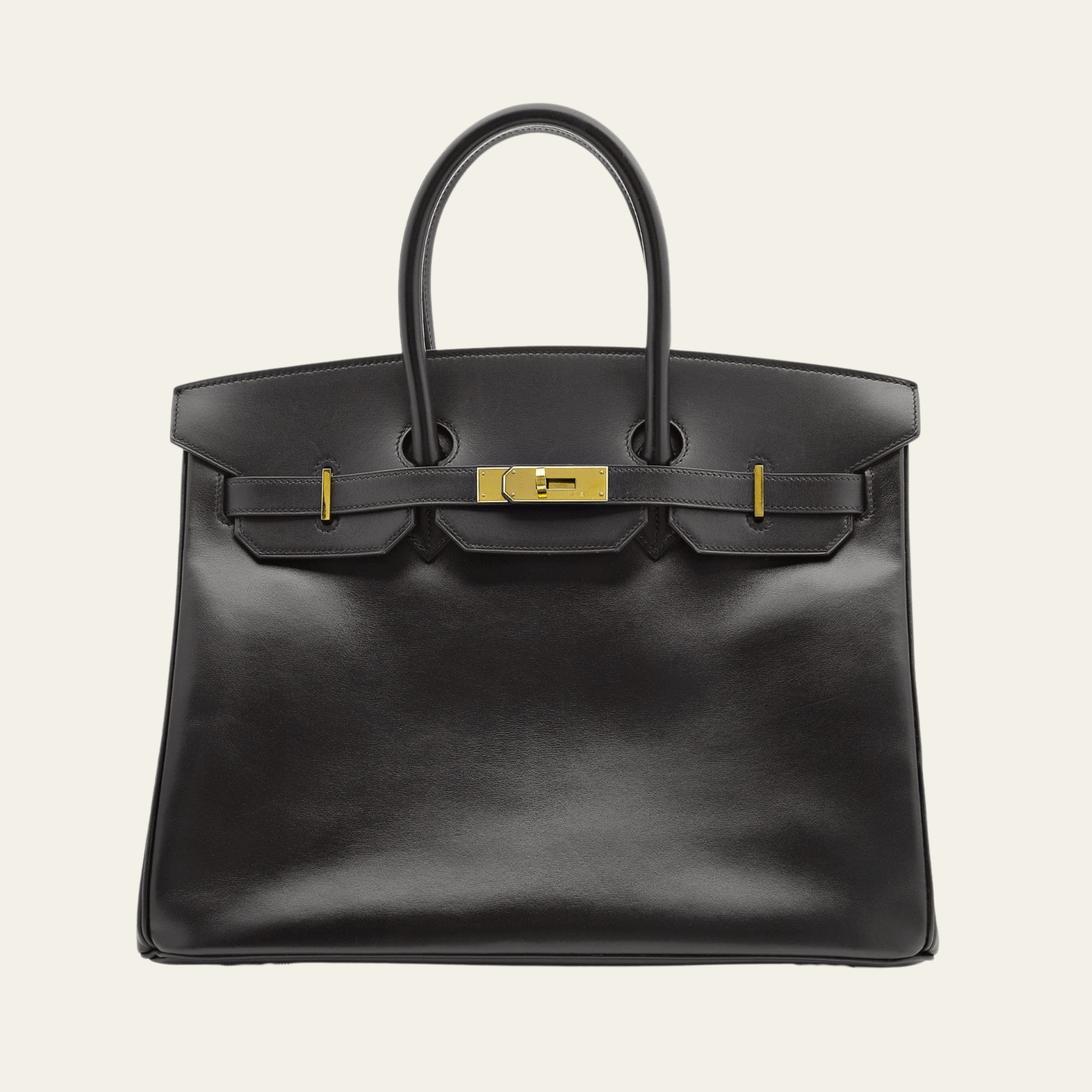 Hermès Noir Birkin 30 – Black Hermès Birkin Bag in Box Leather