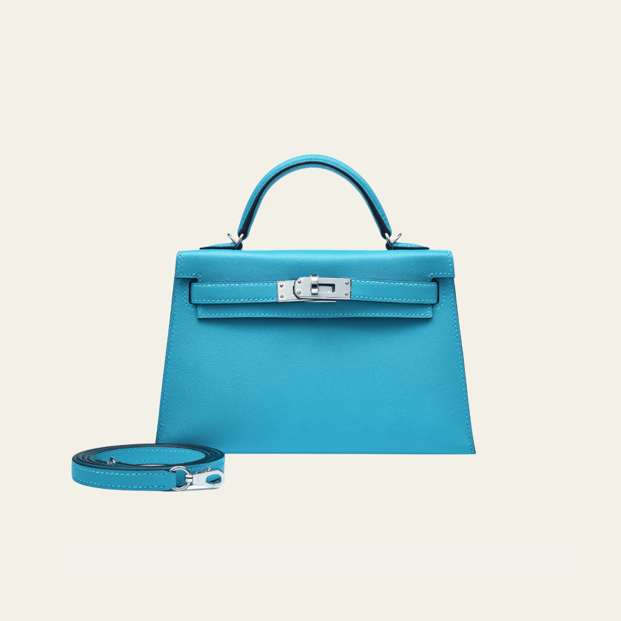 Hermès Bleu Du Nord Mini Kelly 20 Sellier – Blue Mini Kelly