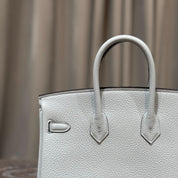 Hermès Bleu Glacier Birkin 25 Togo Palladium Hardware