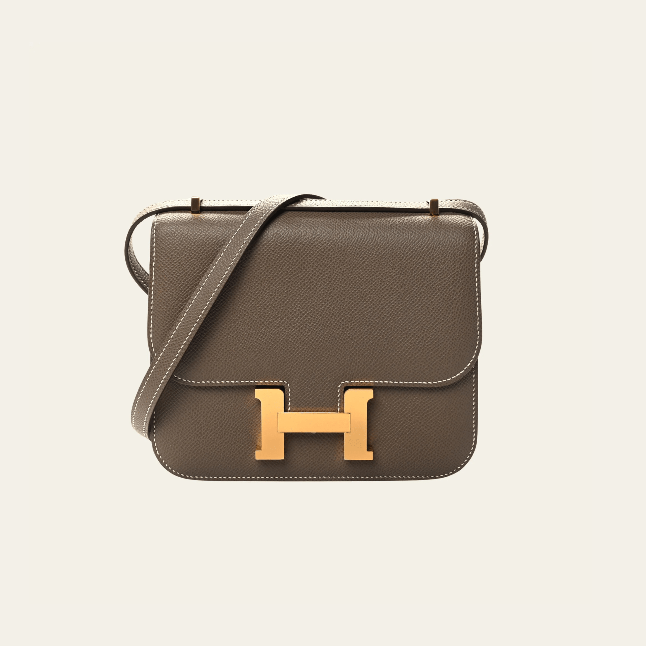 Hermès Constance III 18 Mini Etoupe Epsom Gold Hardware – Jewels