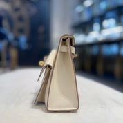 Hermès Craie Mini Kelly En Desordre 20 Epsom Gold Hardware Limited Edition