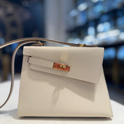 Hermès Craie Mini Kelly En Desordre 20 Epsom Gold Hardware Limited Edition