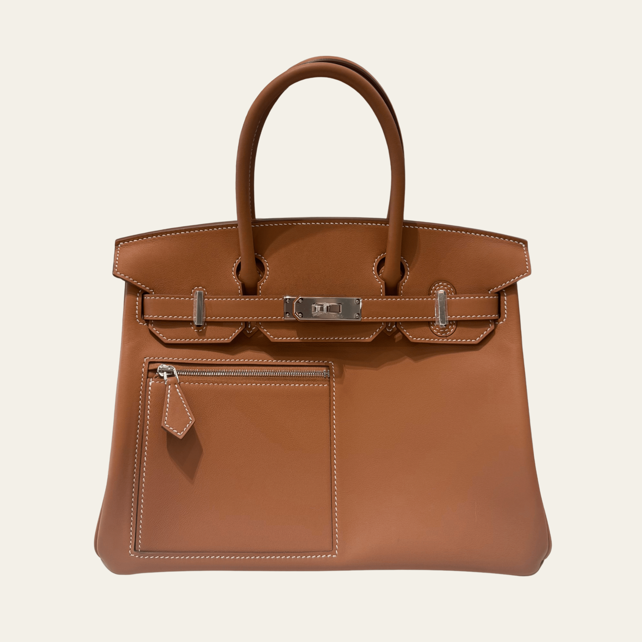 Hermès Birkin 30 Gold Colormatic – Brown Birkin Bag Swift