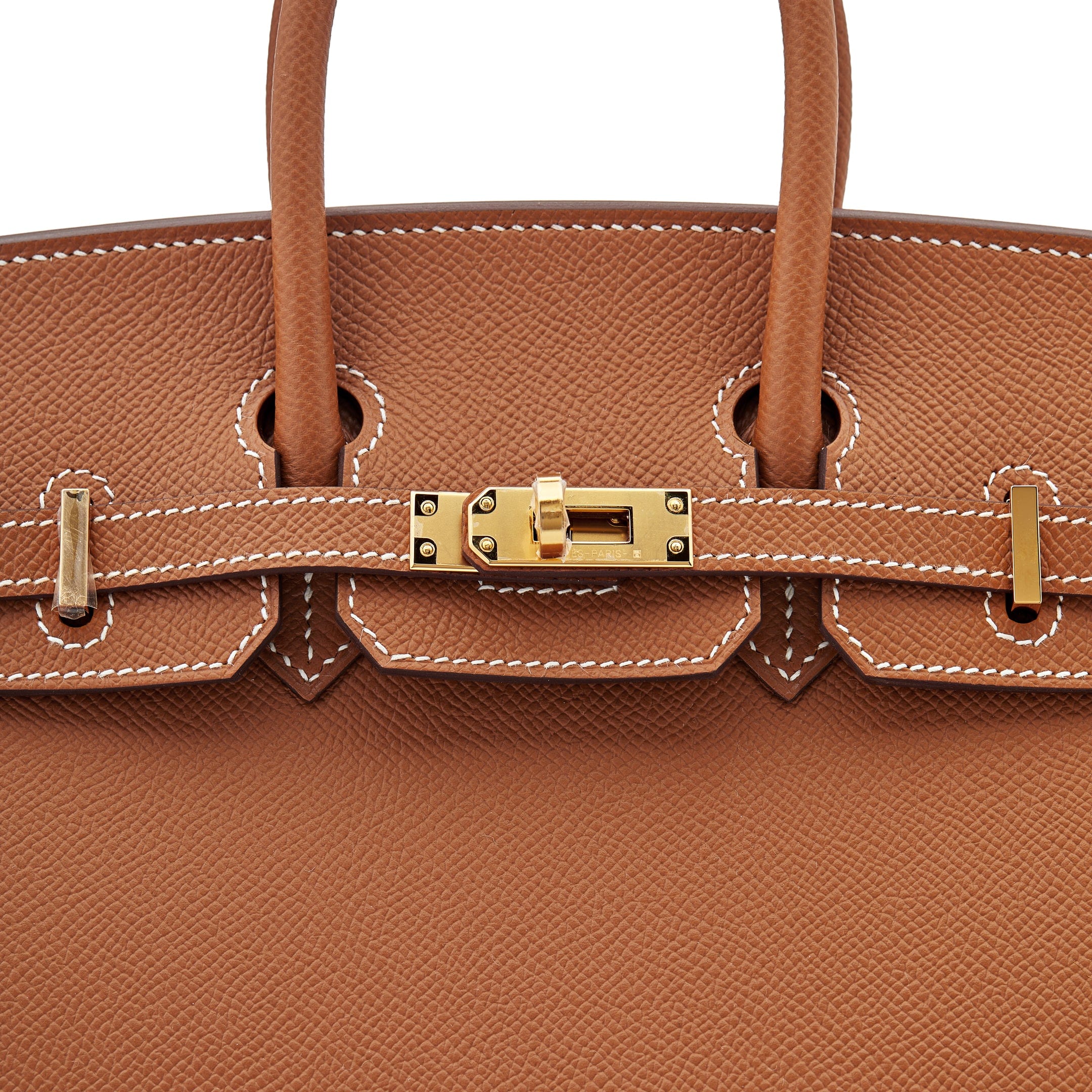 Hermès Gold Birkin Sellier 25 Epsom Gold Hardware
