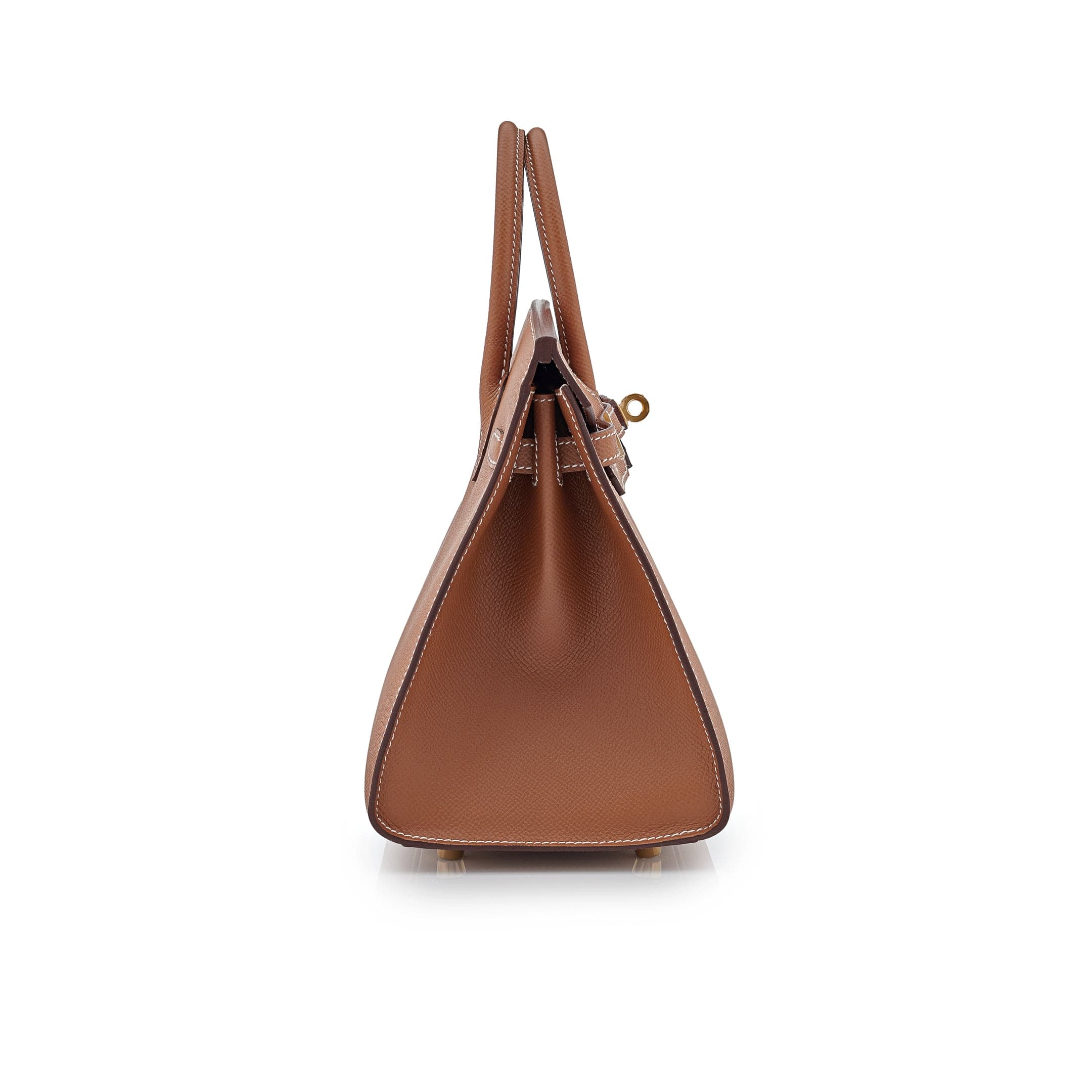 Hermès Gold Birkin Sellier 25 Epsom Gold Hardware