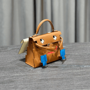 Hermès Gold Mini Kelly Doll 20 Quelle Idolle Picto Epsom Palladium Hardware Limited Edition