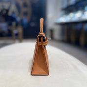 Hermès Gold Mini Kelly Sellier 20 Epsom Palladium Hardware