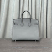 Hermès Gris Etain Birkin 25 Togo Palladium Hardware