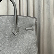 Hermès Gris Meyer Birkin 25 Togo Palladium Hardware
