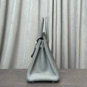 Hermès Gris Meyer Birkin 25 Togo Palladium Hardware