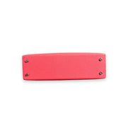 Hermès Rose Pop Mini Kelly Sellier 20 Chèvre Mysore Palladium Hardware