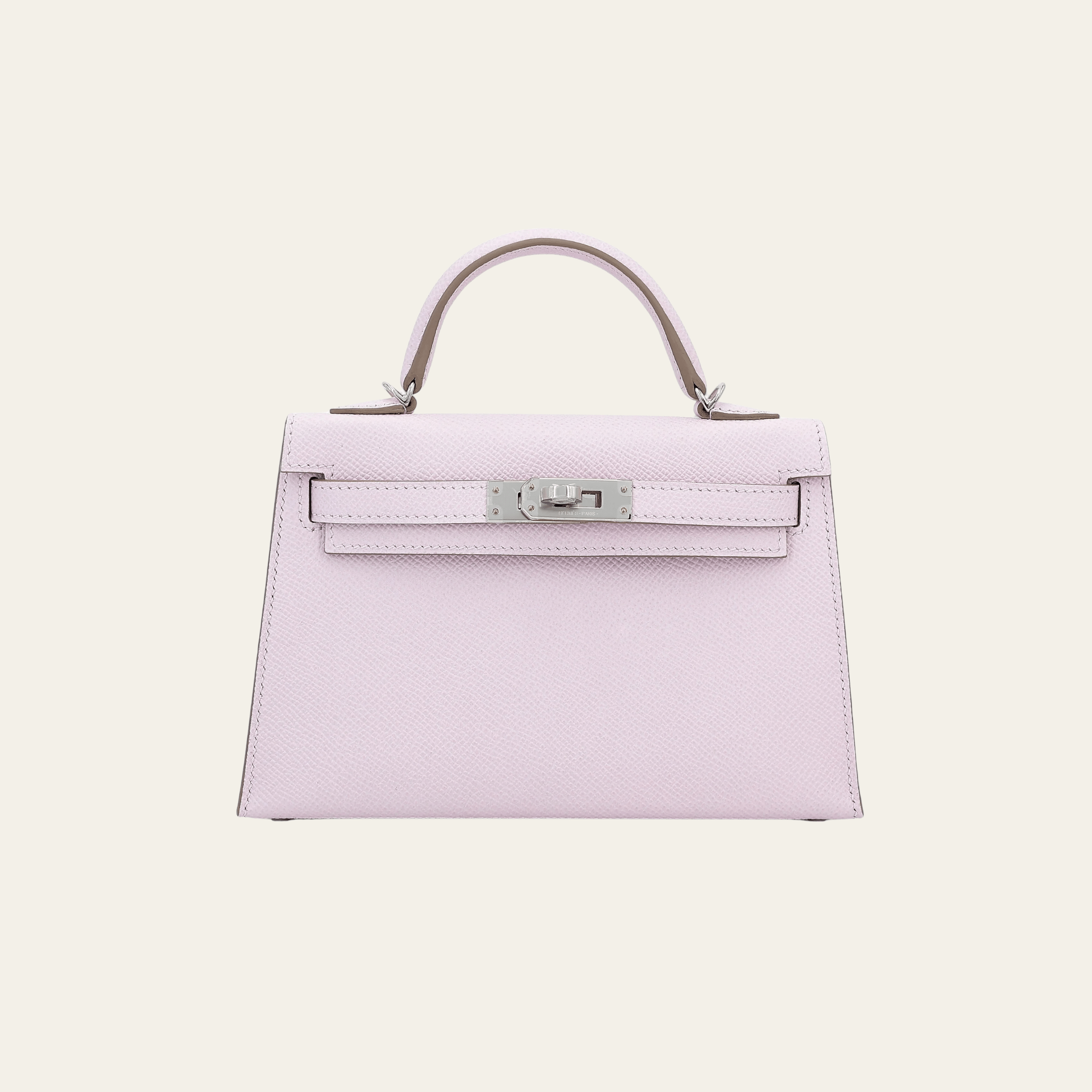 【美品】HERMES アヴァロン ピンク×ホワイト Hermès Mauve Sylvestre Mini Kelly – Pink Kelly Sellier Palladium