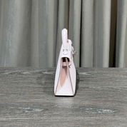Hermès Mauve Pale Mini Kelly Sellier 20 Epsom Palladium Hardware