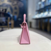 Hermès Mauve Sylvestre Mini Kelly Sellier 20 Epsom Palladium Hardware