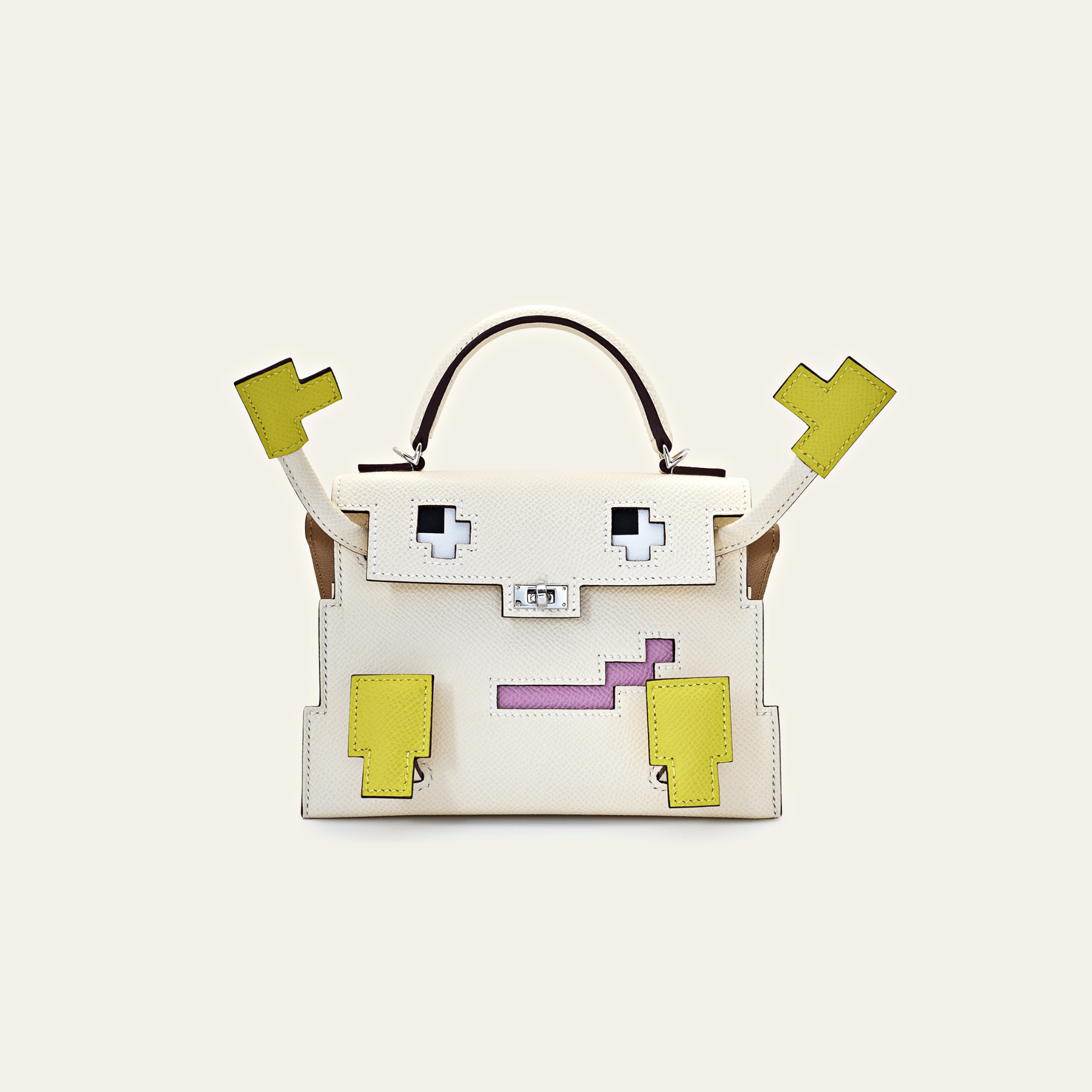 Hermès Nata Kelly Doll – Off-White Quelle Idole Picto Kelly