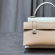 Hermès Nata Mini Kelly Doll 20 Quelle Idolle Picto Epsom Palladium Hardware Limited Edition