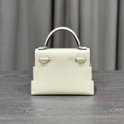 Hermès Nata Mini Kelly Doll 20 Quelle Idolle Picto Epsom Palladium Hardware Limited Edition