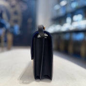 Hermès Noir and Bleu Electrique Constance 18 Verso Epsom Gold Hardware Hermès Special Order HSS