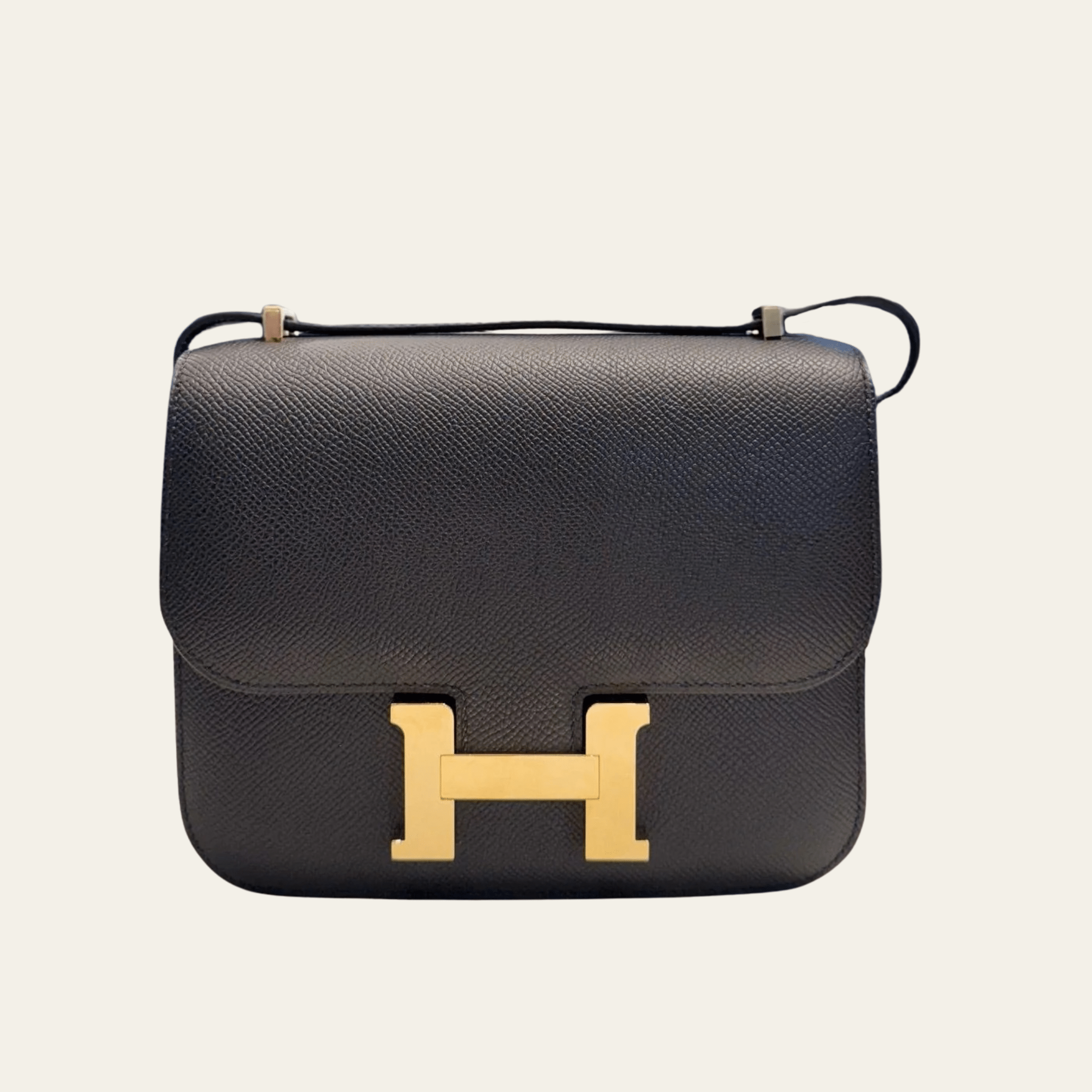 Hermès Noir & Bleu Electrique Constance 18 – Black & Blue