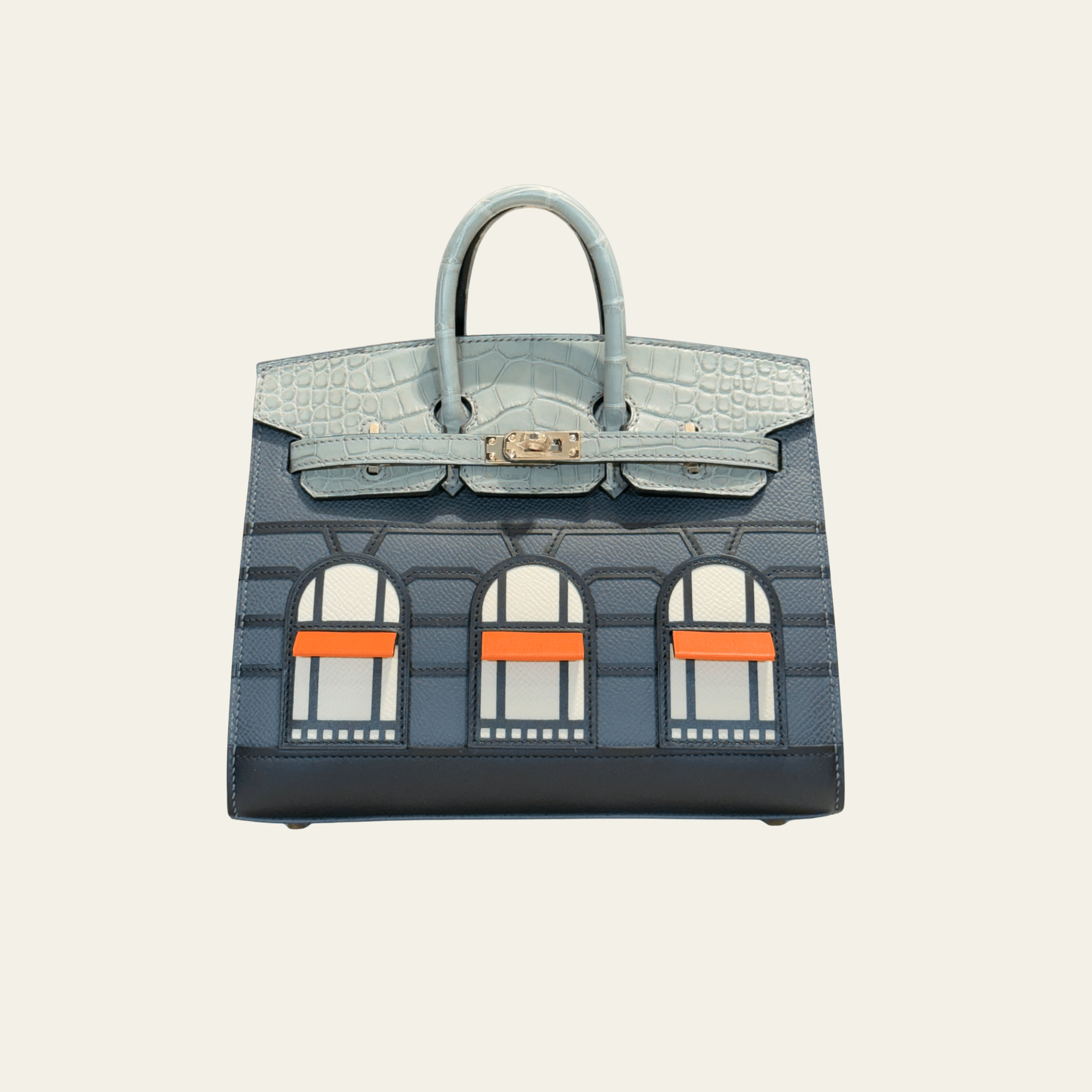 Hermès Birkin 20 Rainy Days Faubourg Gris Misty – Grey Alligator