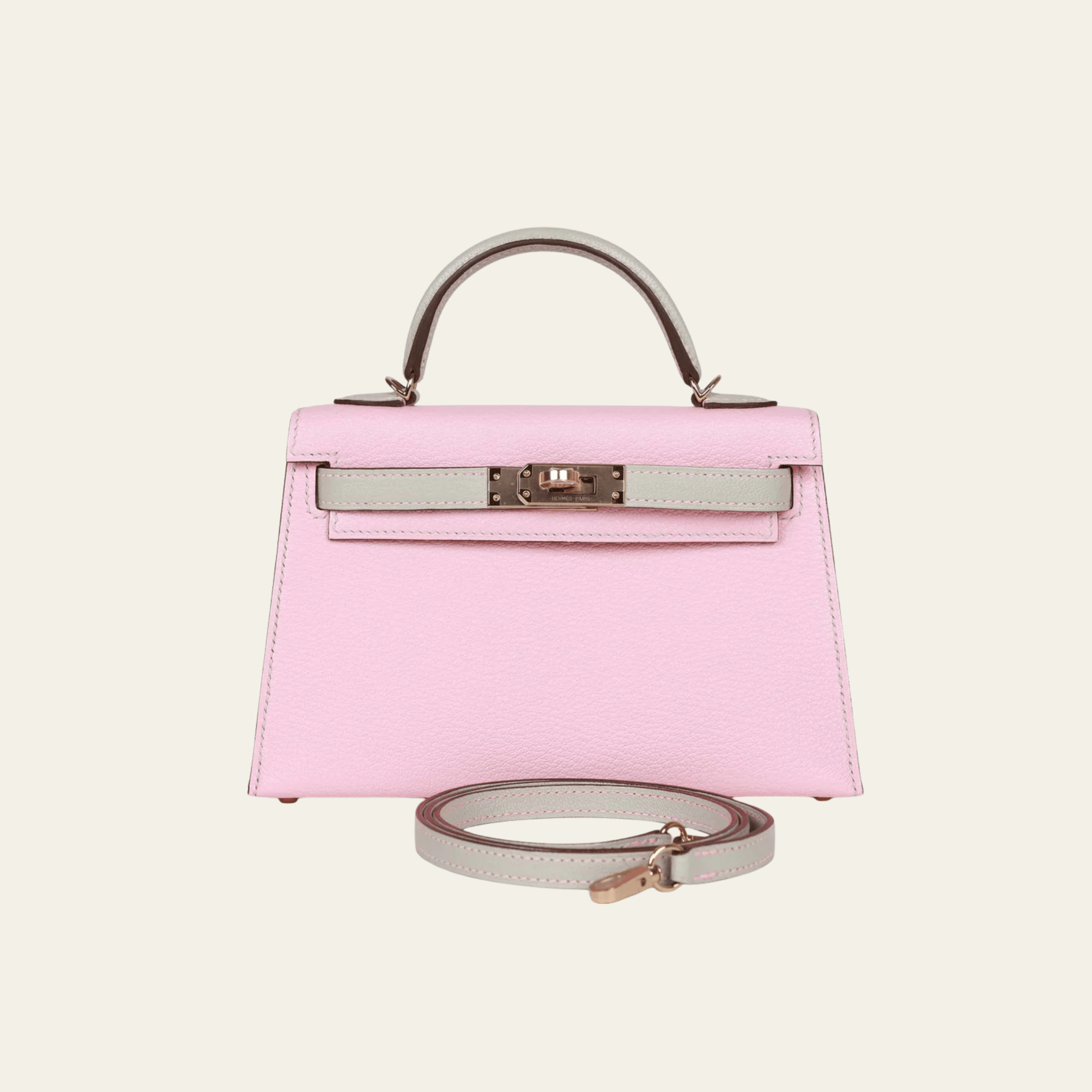 Hermes（エルメス） H082977CK3Q ローズさくら Hermes Birkin 25 3Q Sakura Pink 櫻花粉 超美的櫻花粉 仙女本仙