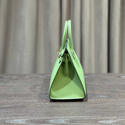 Hermès Vert Criquet Birkin Sellier 25 Epsom Gold Hardware