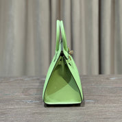 Hermès Vert Criquet Birkin Sellier 25 Epsom Gold Hardware