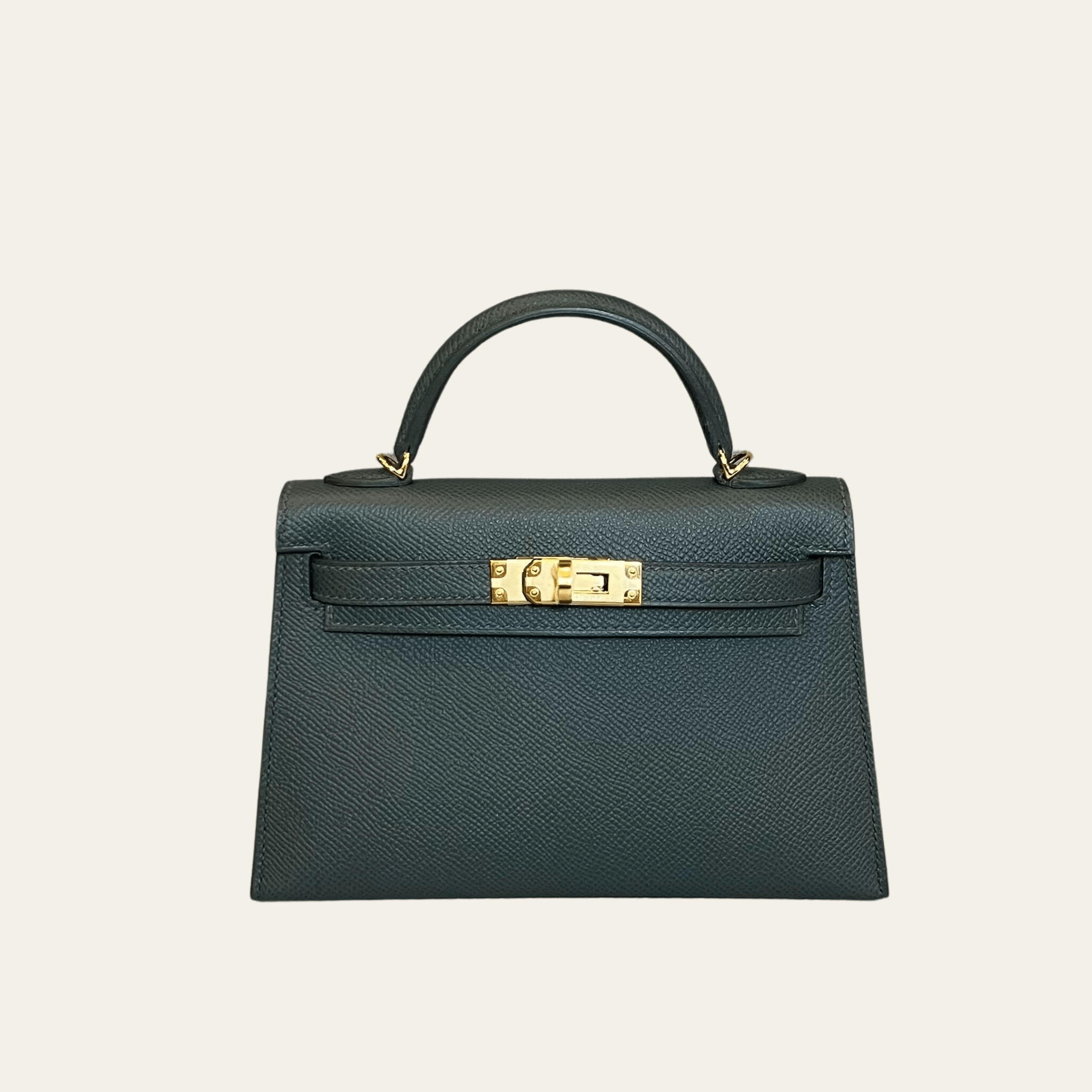 Hermès Vert Mangrove Mini Kelly – Green Kelly Sellier Gold