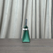 Hermès Vert Moyen/ Mauve Pale/Ardoise Mini Kelly Sellier 20 Tricolore Epsom Palladium Hardware
