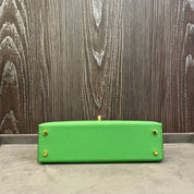 Hermès Vert Yucca Mini Kelly Sellier 20 Epsom Gold Hardware