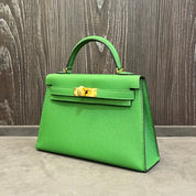 Hermès Vert Yucca Mini Kelly Sellier 20 Epsom Gold Hardware