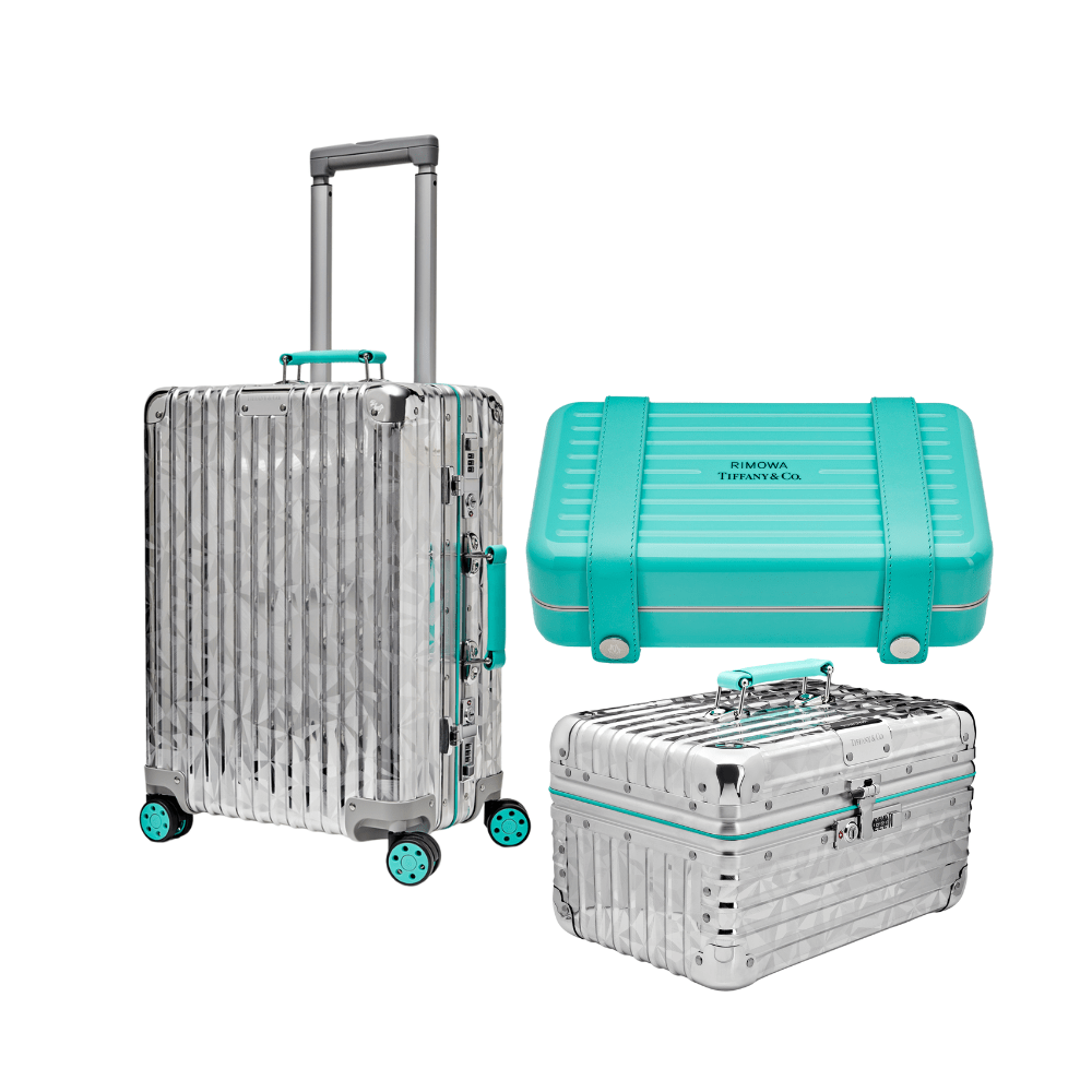 Tiffany and co luggage sale