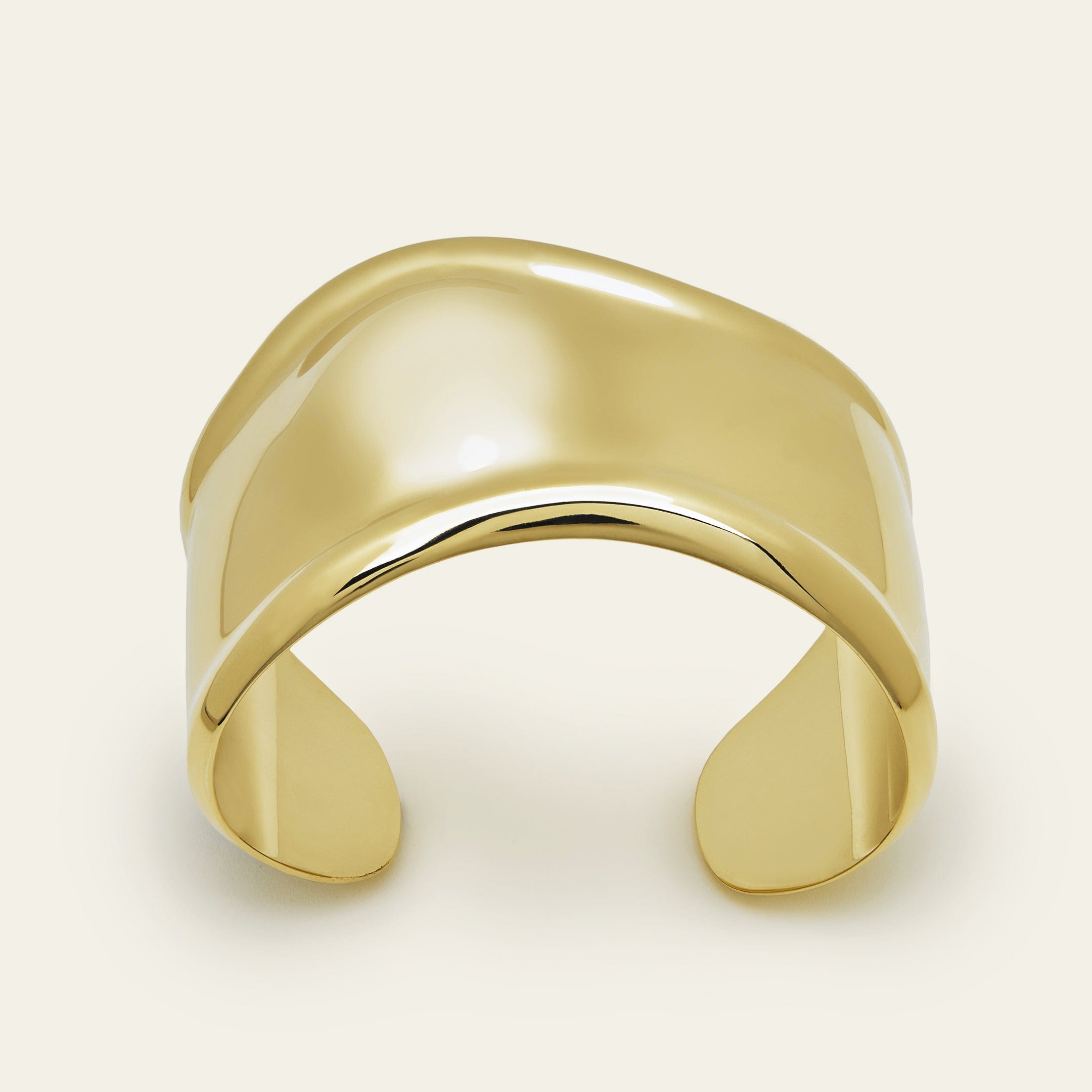 Elsa Peretti Gold Cuff Bracelet Tiffany Co 15% Off 100