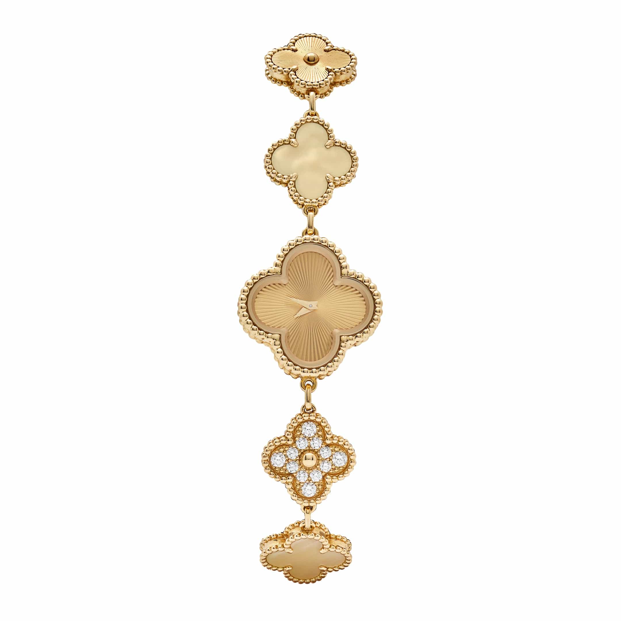 Van Cleef & Arpels Sweet Alhambra VCARO8WW00 Diamond Mother Van Cleef & Arpels Sweet Alhambra VCARO8WW00 Diamond Mother