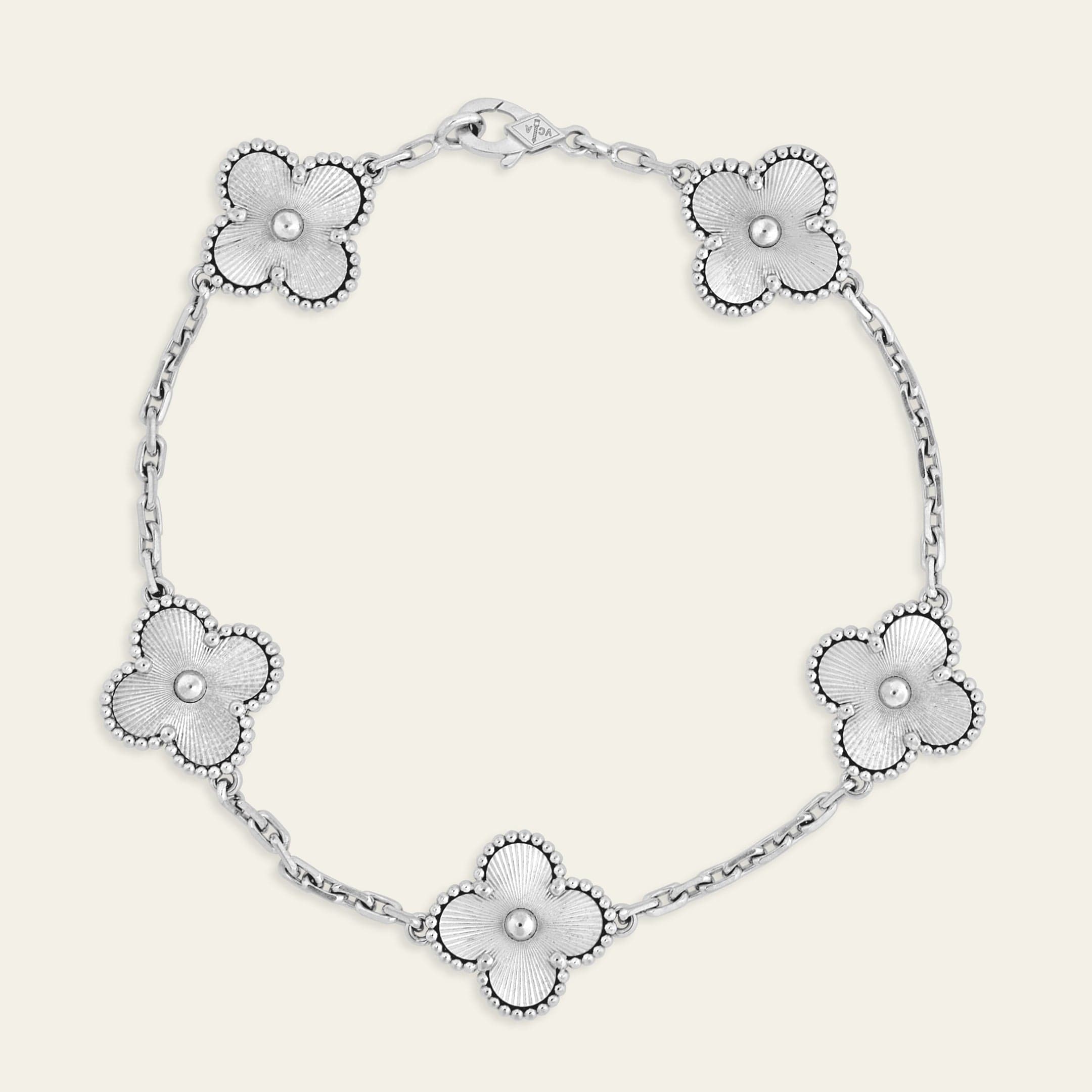 Van Cleef & Arpels Vintage Alhambra Bracelet 5 Motifs