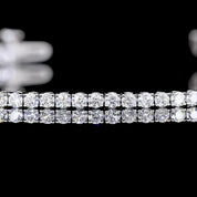 1.5 Carat Lab Grown Round Diamond Bracelet