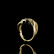 1.7 Carat Yellow Gold Lab Grown Round Diamond Solitaire Ring