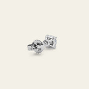 Round Brilliant-Cut Diamond Stud Earrings