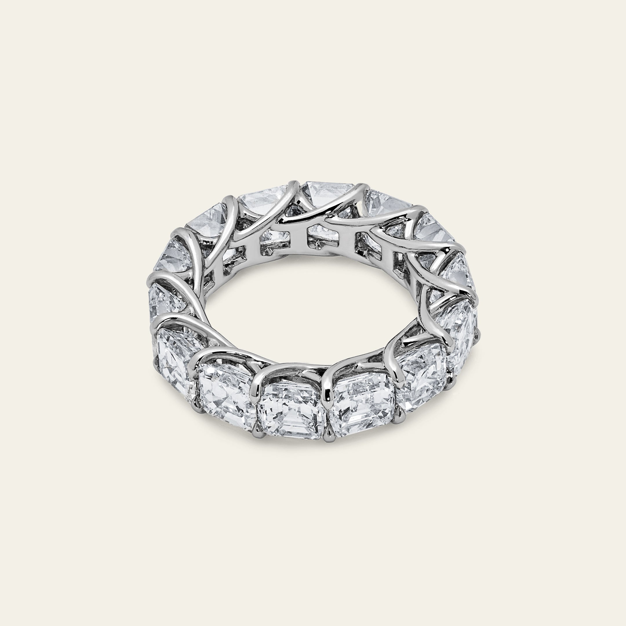 Platinum Diamond Eternity Band