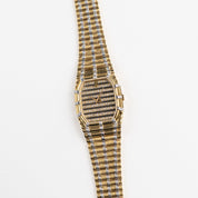 Audemars Piguet Bamboo 6110AC Vintage Yellow Gold White Gold Diamond Pavé Dial Quartz (1985)
