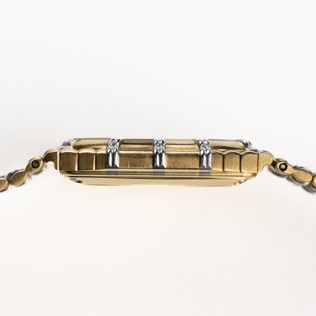 Audemars Piguet Bamboo 6110AC Vintage Yellow Gold White Gold Diamond Pavé Dial Quartz (1985)