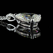3.3 Carat Pear Lab Grown Diamond Necklace