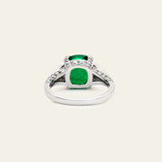 3 Carat Emerald Ring With Diamonds