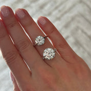 3 Carat Round Diamond Engagement Ring